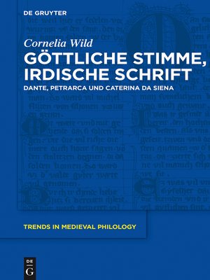 cover image of Göttliche Stimme, irdische Schrift